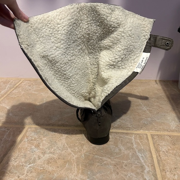 Justfab faux fur lined boots - Picture 4 of 5